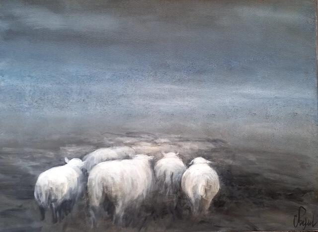 Claudie Prigent - les Moutons - 027